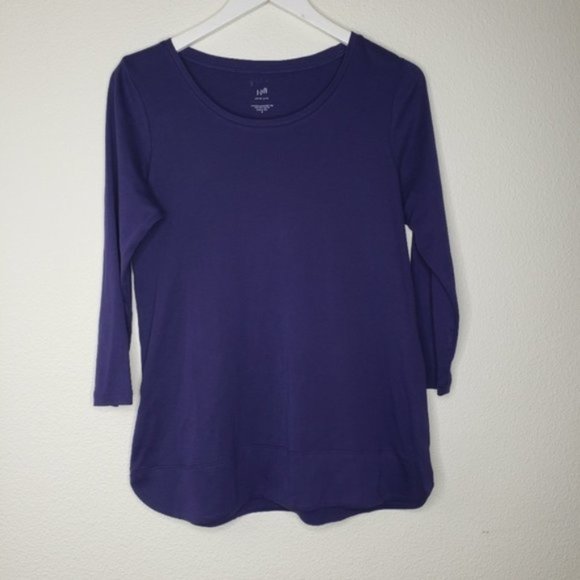 J. Jill Tops - J. Jill Super Soft Crew Neck Perfect Pima Top